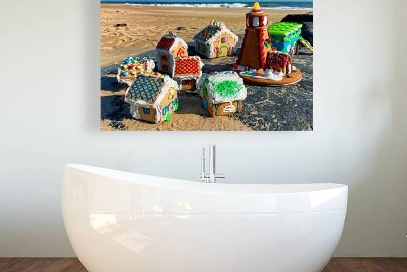 Gingerbread Village by the Seashore by Bill Swartwout Photography