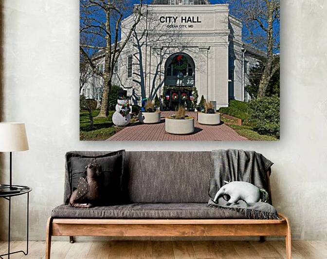 City Hall Ocean City Maryland by Bill Swartwout Photography
