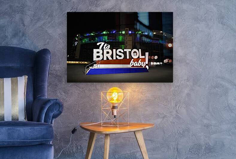 Its Bristol Baby at Bristol Motor Speedway by Shelia Hunt Photography