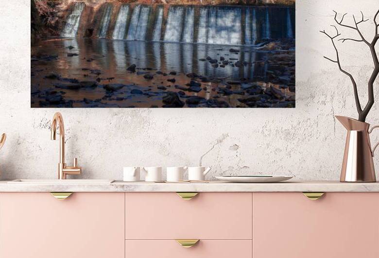 Spillway Dam at Big Elkin Creek by Chad Meyer