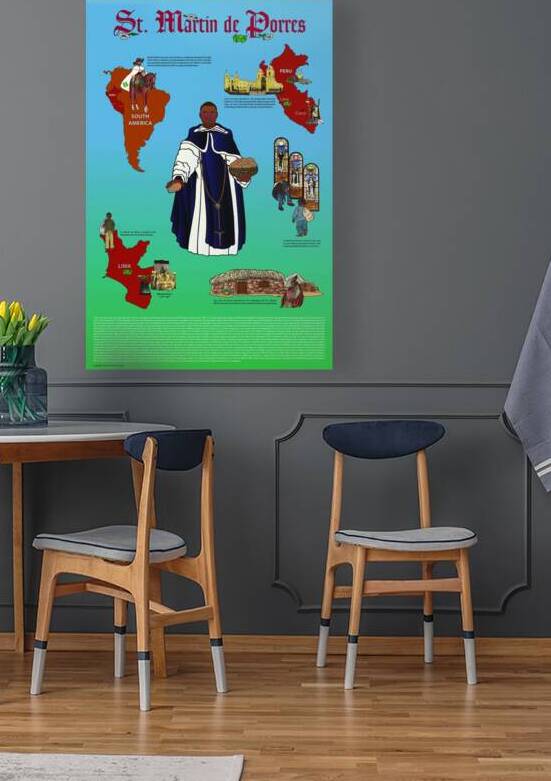 St. Martin Poster by Lawrence Swienciki