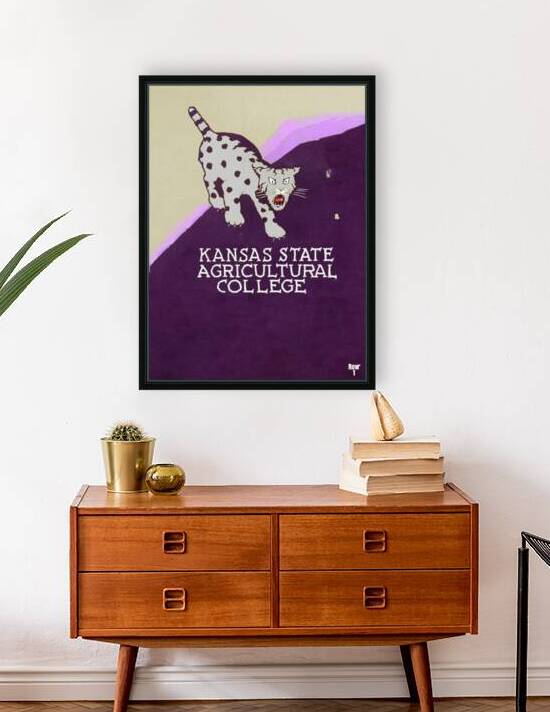 Early 1900s Kansas State Agricultural College Art by Row One Brand