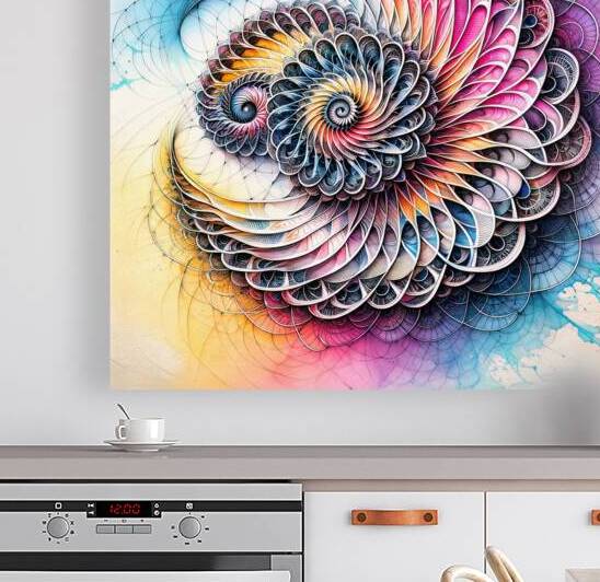 Colored Nautilus - GIA2401-0105-WAT by JordiCarrio