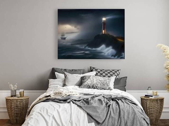 Lighthouse on the Cliff by Bill Swartwout Photography