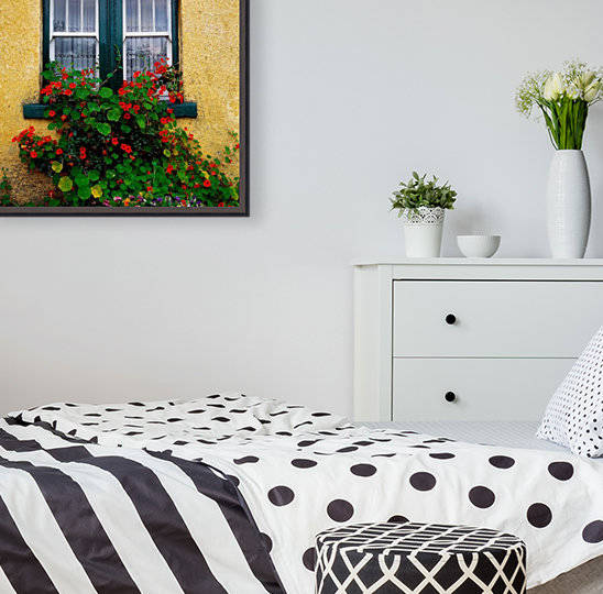 Cottage Window, Co Antrim, Ireland by PacificStock