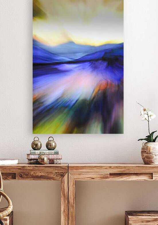 Mountains on Glass by Peter Sturgis