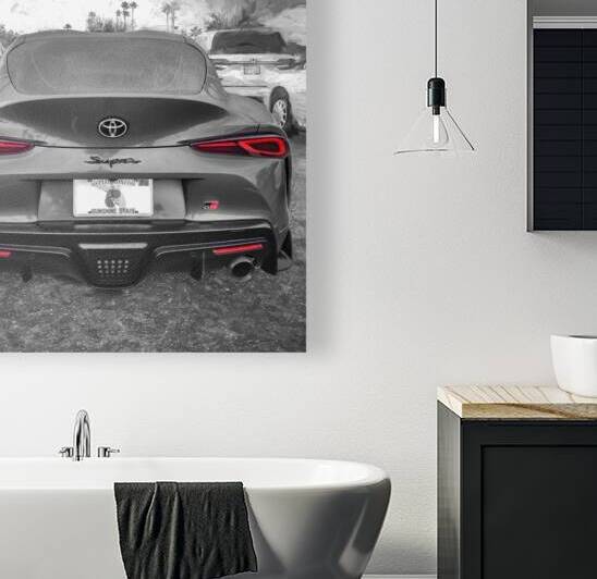 2022 Blue Toyota Supra GR X 1 by Rich Franco