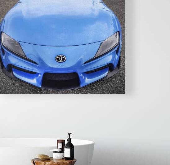 2022 Blue Toyota Supra GR X 2 by Rich Franco