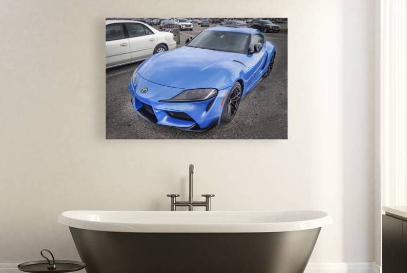 2022 Blue Toyota Supra GR X 3 by Rich Franco