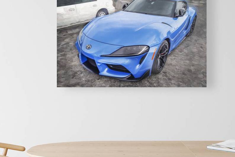 2022 Blue Toyota Supra GR X 5 by Rich Franco