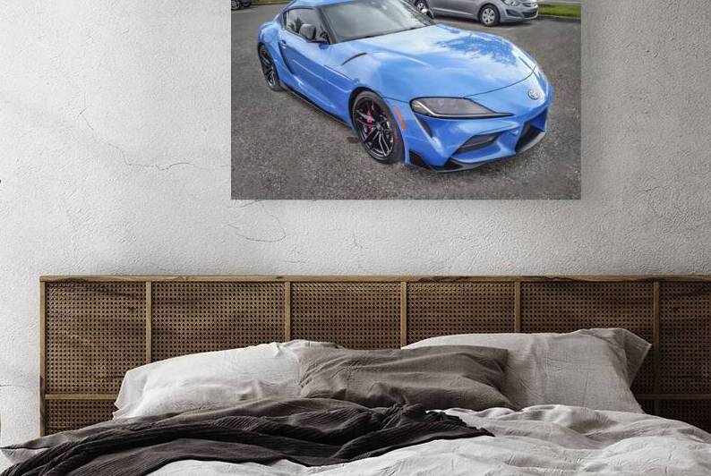 2022 Blue Toyota Supra GR X 7 by Rich Franco