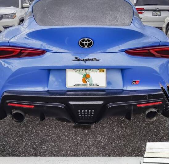 2022 Blue Toyota Supra GR X 10 by Rich Franco