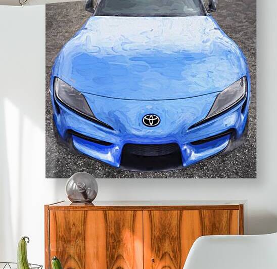 2022 Blue Toyota Supra GR X 12 by Rich Franco