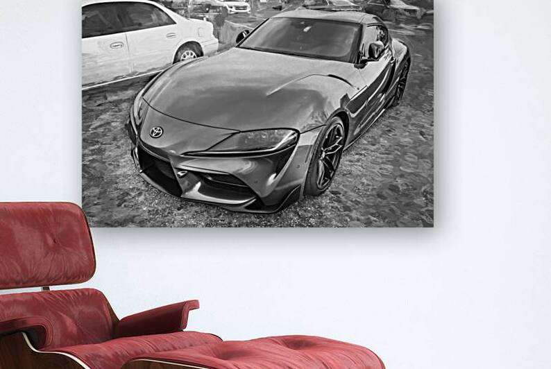 2022 Blue Toyota Supra GR X 13 by Rich Franco