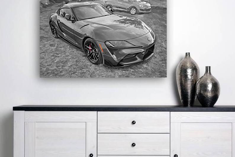 2022 Blue Toyota Supra GR X 14 by Rich Franco