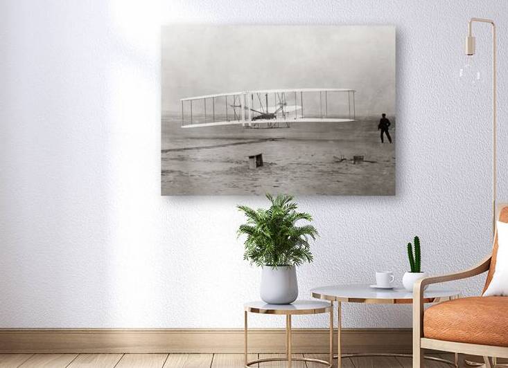 1903 Wright Brothers Plane Taking Off NC USA 194755 by Panoramic Images