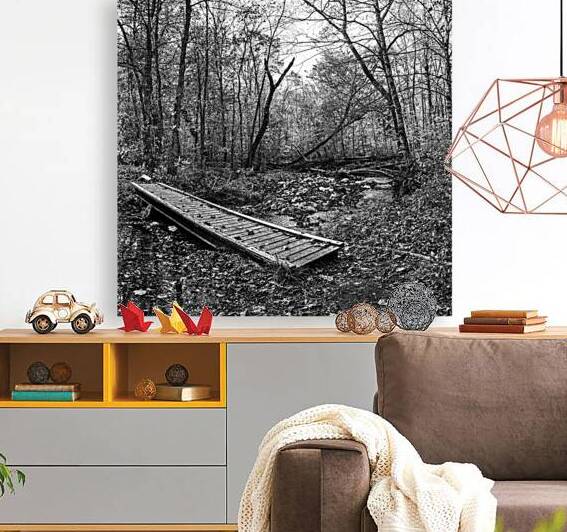 Beaver Creek Plank Bridge by Kelly S Larson