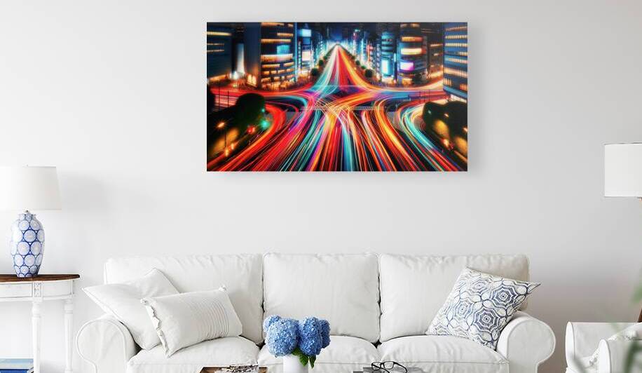 Neon Lanes - GIA2401-0129-ILU by JordiCarrio