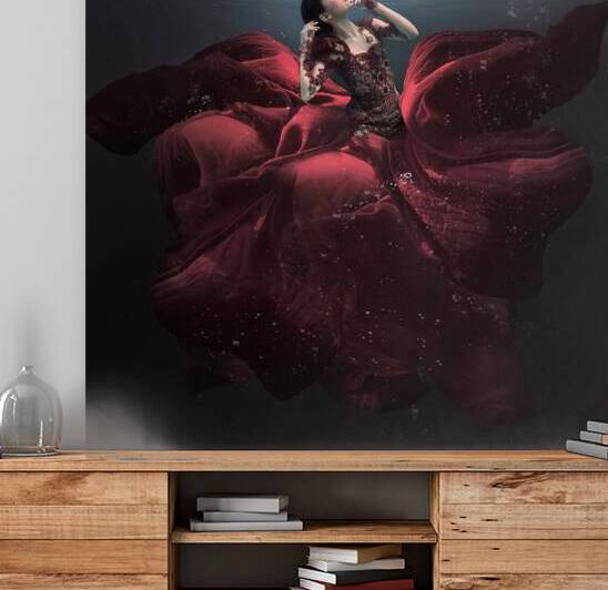 The Lady in Red by 1x