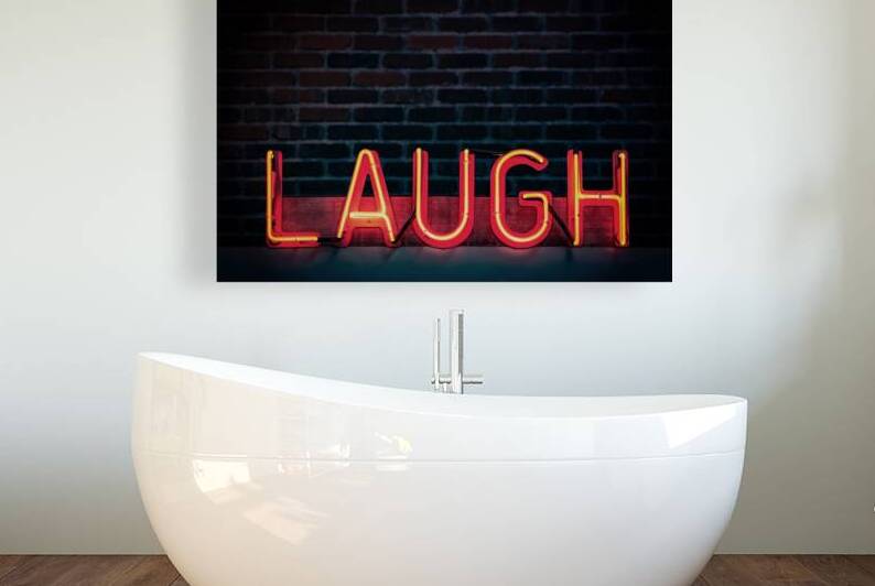 Laugh in Neon by 1x