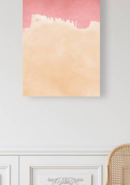 Minimal Landscape Pink and Yellow 01 by 1x