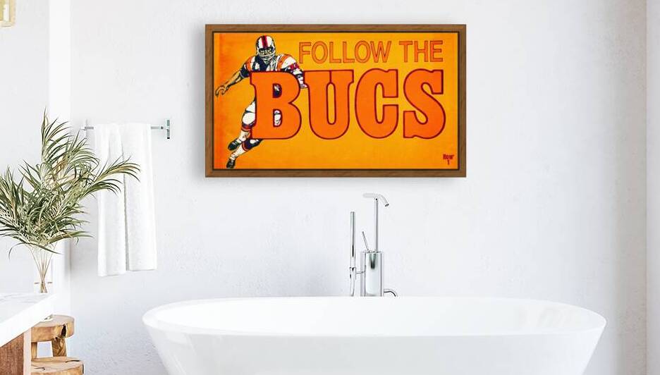 Retro Tampa Bay Bucs Throwback Remix by Row One Brand