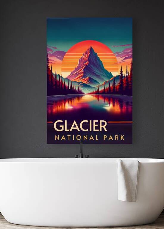 Glacier National Park - Poster by Swiftly
