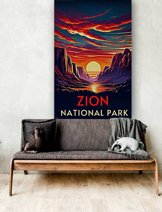 Zion National Park - Poster by Swiftly