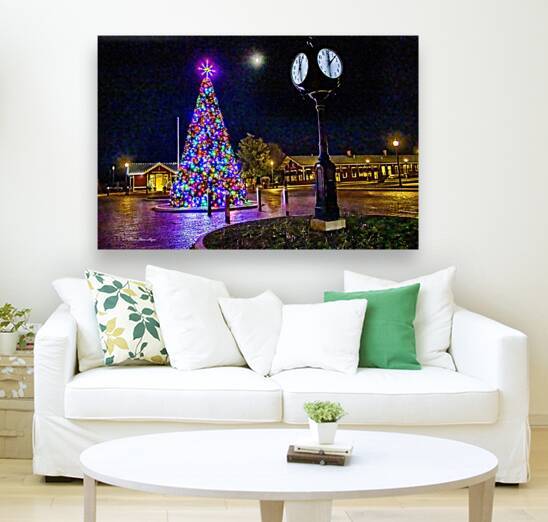 Christmas In The Valley 3-Train Depot by Susan Diann Photography