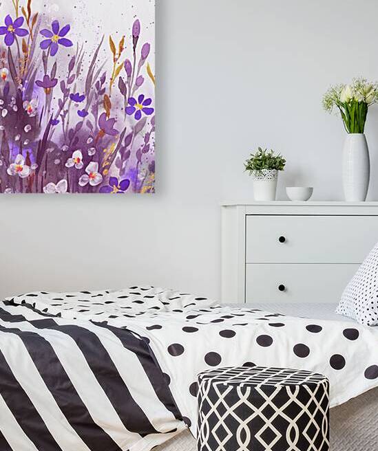 Abstract Flowers Watermedium 309 by Irina Sztukowski