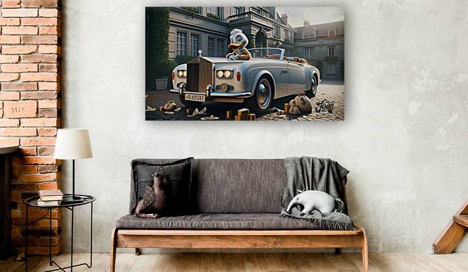 Rich Baby Duck by Joan Barrios