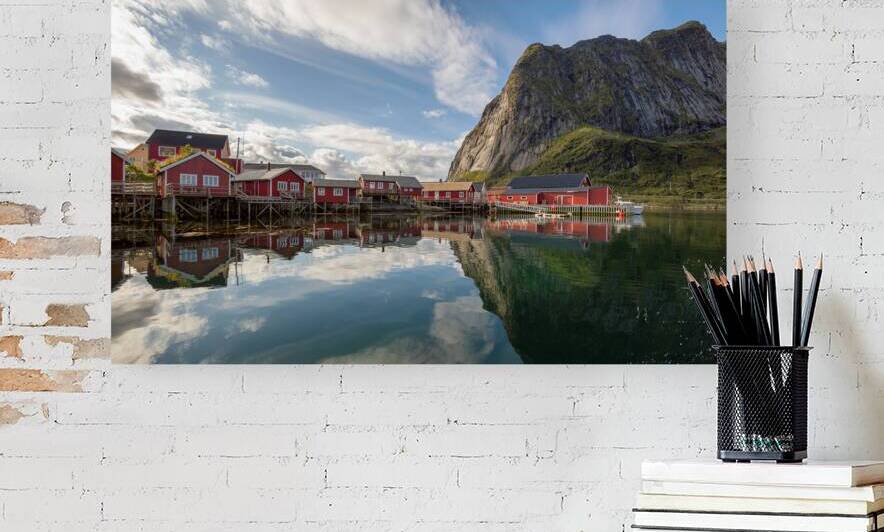 Morning in Reine by Eirik Sorstrommen