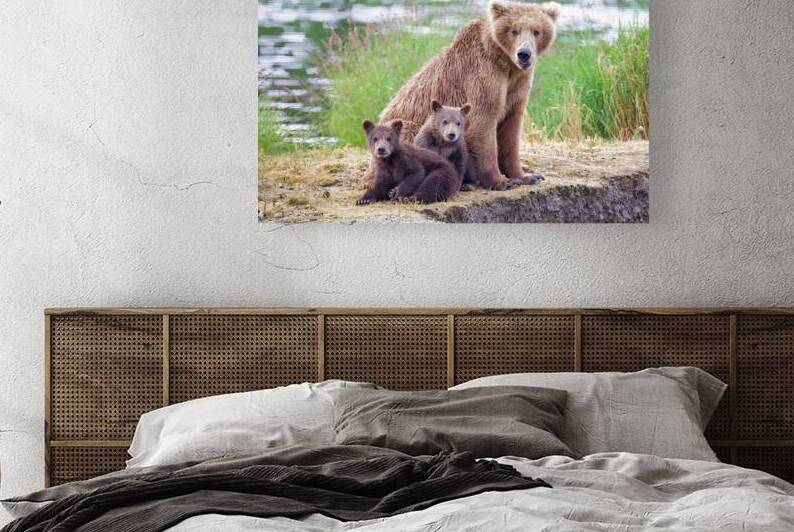 BEAR FAMILY PORTRAIT by ISABELLA SMEDLEY