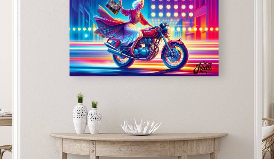 Running late by Joan Barrios