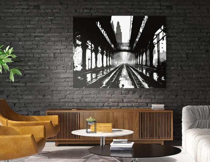 A subway to NYC by The Art Rack