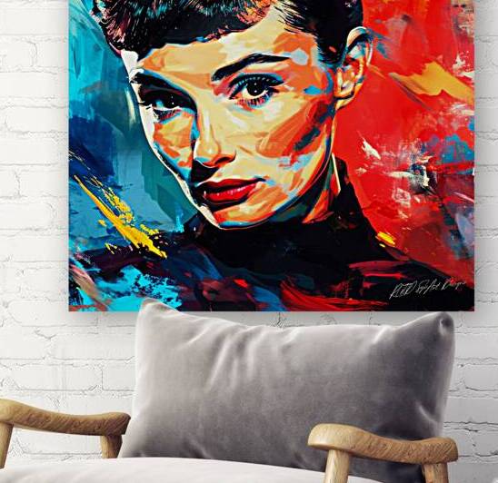 Audrey Hepburn Eyes by SykArt Designs