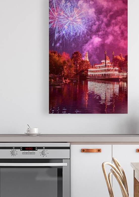 Riverboat Fireworks by Ryan Cameron