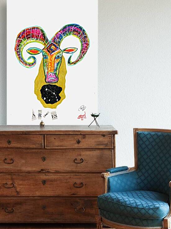 Aries - The Ram Original Art by Robert Burton