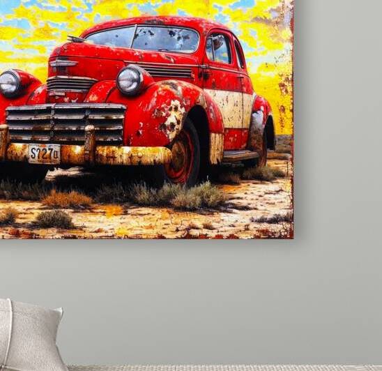 Vintage Car Viral  by SykArt Designs