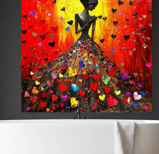 Valentines Day Dress by SykArt Designs