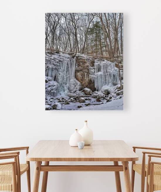 G10 Blackedge Falls Frozen Over by Kevin Savage