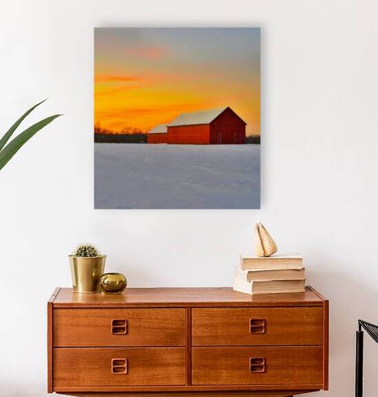 G15 Sunset on Horton Farm by Kevin Savage