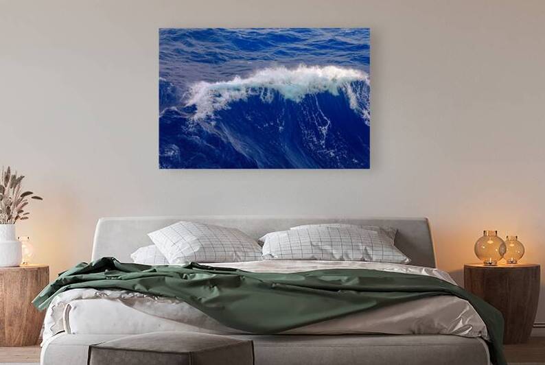 Serenity as the Ocean Waves Crest by Bo Insogna