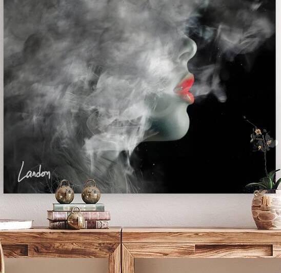 Smokin Lady 2 by Landon