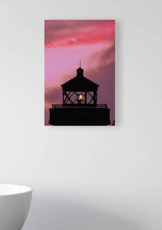 Washingtons coastal and island lighthouse Lime Kiln San Juan Island. by Lauren Pritchett Photography