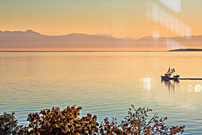 A Purse Seiner in the Haro Strait Salish Sea by Lauren Pritchett Photography
