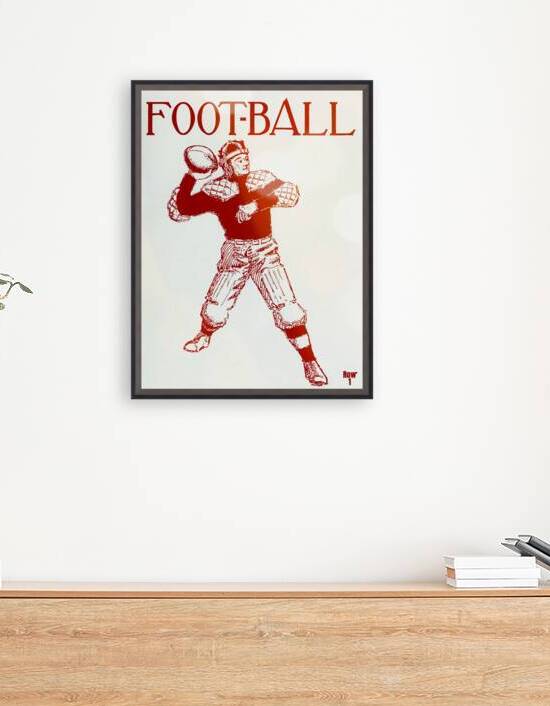 Early 1900s QB Art by Row One Brand