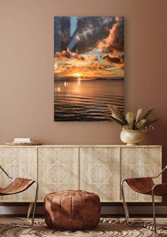 Sunset Maunalua Bay in Hawaii Kai Oahu. by Lauren Pritchett Photography