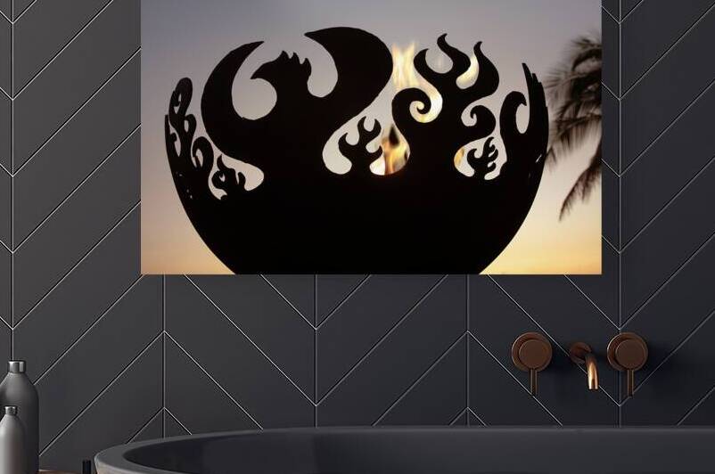 Rumfire Fire Bowl Waikiki Hawaii by Lauren Pritchett Photography