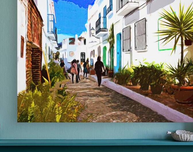 A walk through Frigiliana - C1803-2812-WAT by JordiCarrio